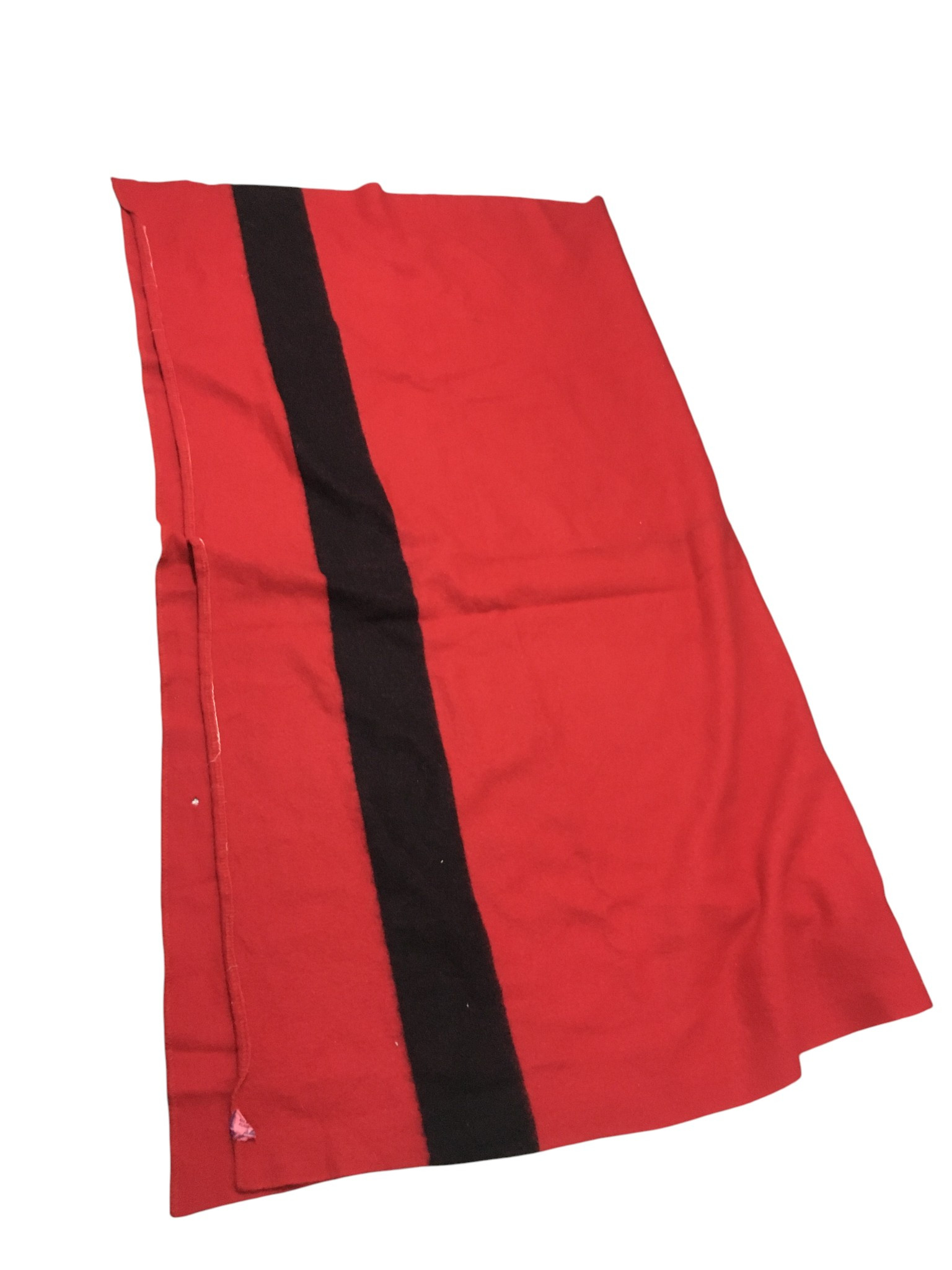 Vintage Penny's Red Wool Blanket