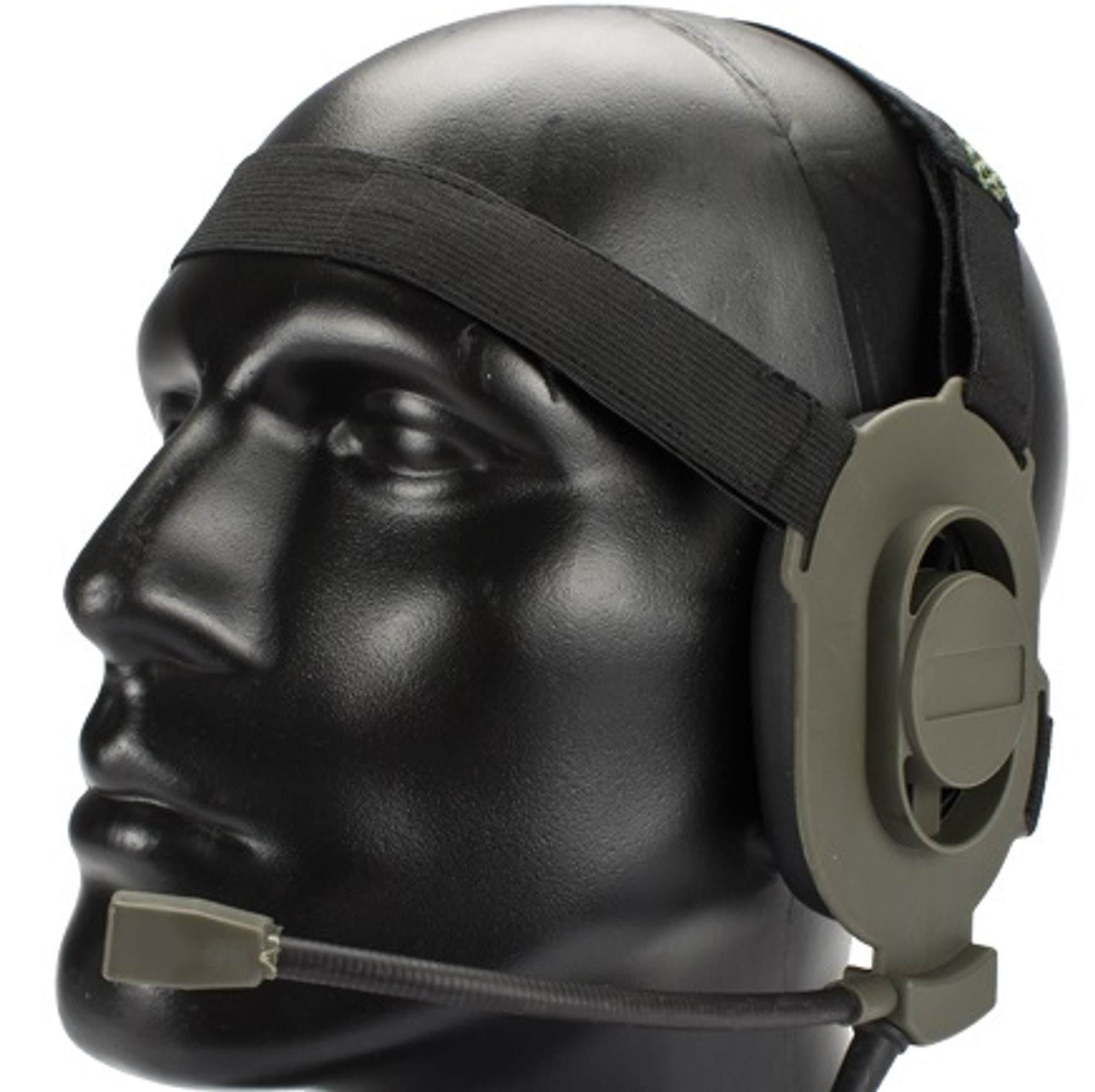 Matrix/Element Military Grade Tactical Communications Headset Type A - Olive Drab