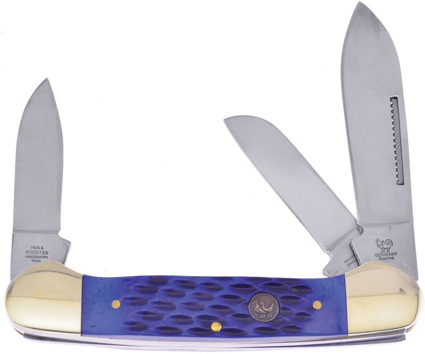 HEN & ROOSTER INT Gunboat Blue Pick Bone