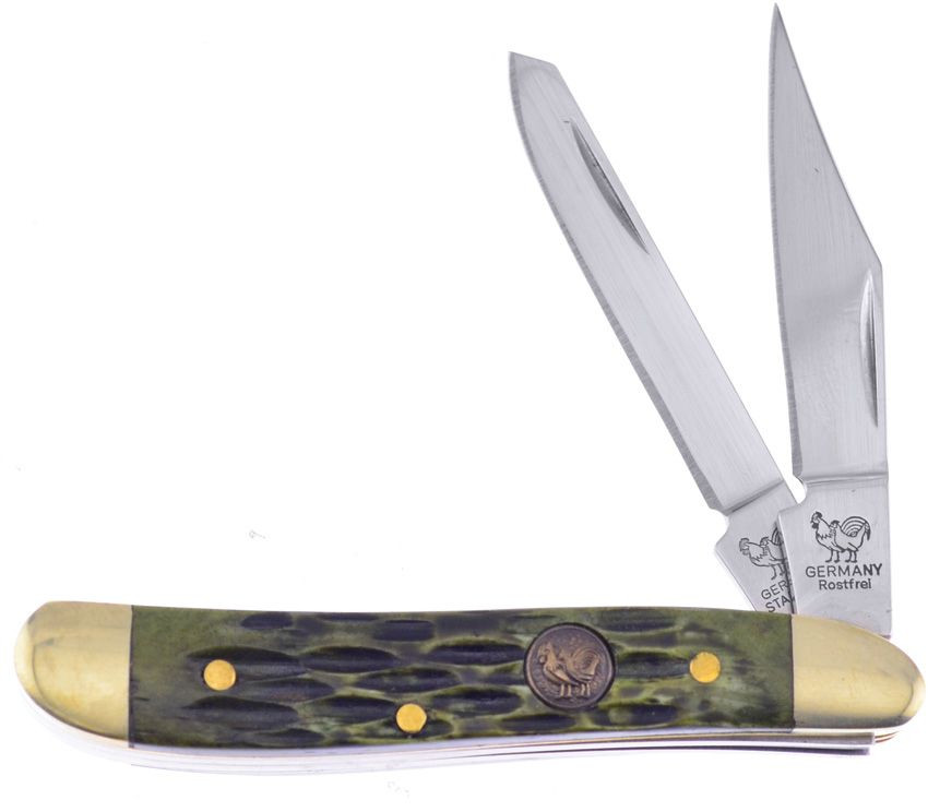 HEN & ROOSTER INT Peanut Antique Green Bone