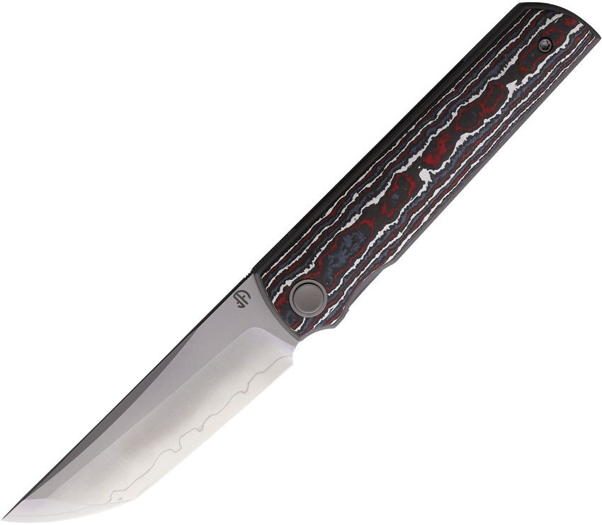 NORTH MOUNTAIN BLADE Chop 4 Linerlock Red/Wht CF