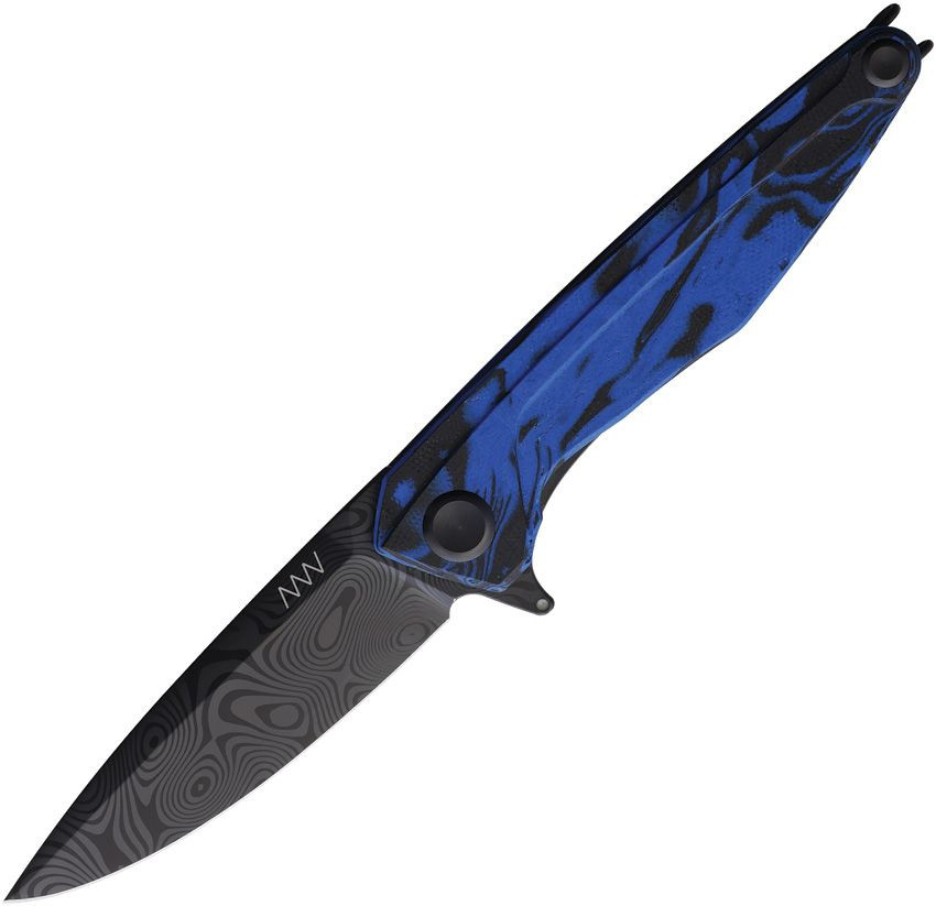 ACTA NON VERBA KNIVES Z300 Linerlock DLC Deco Blue
