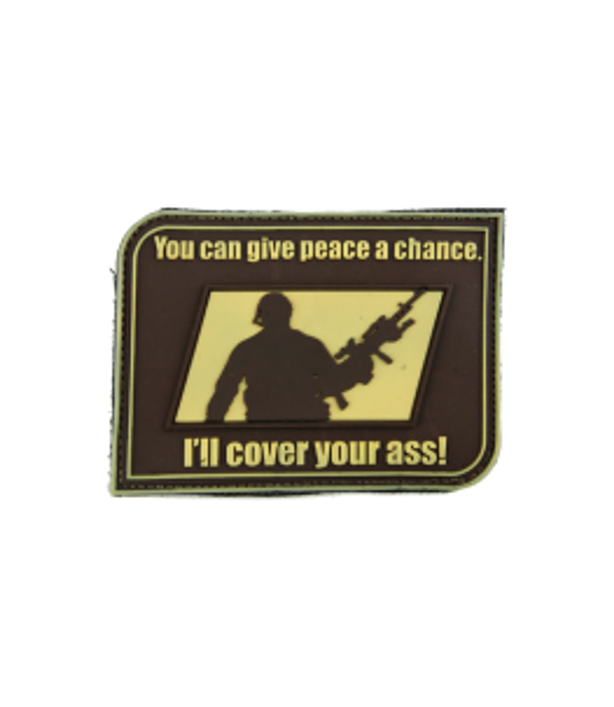 Give Peace a Chance - Tan - Morale Patch