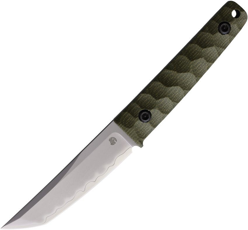 NORTH MOUNTAIN BLADE Chop Mini Fixed Blade Green