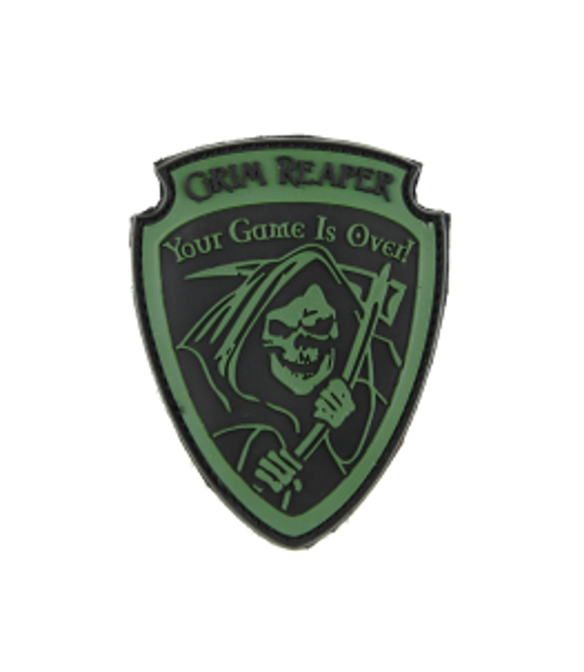 Grim Reaper - Green - Morale Patch