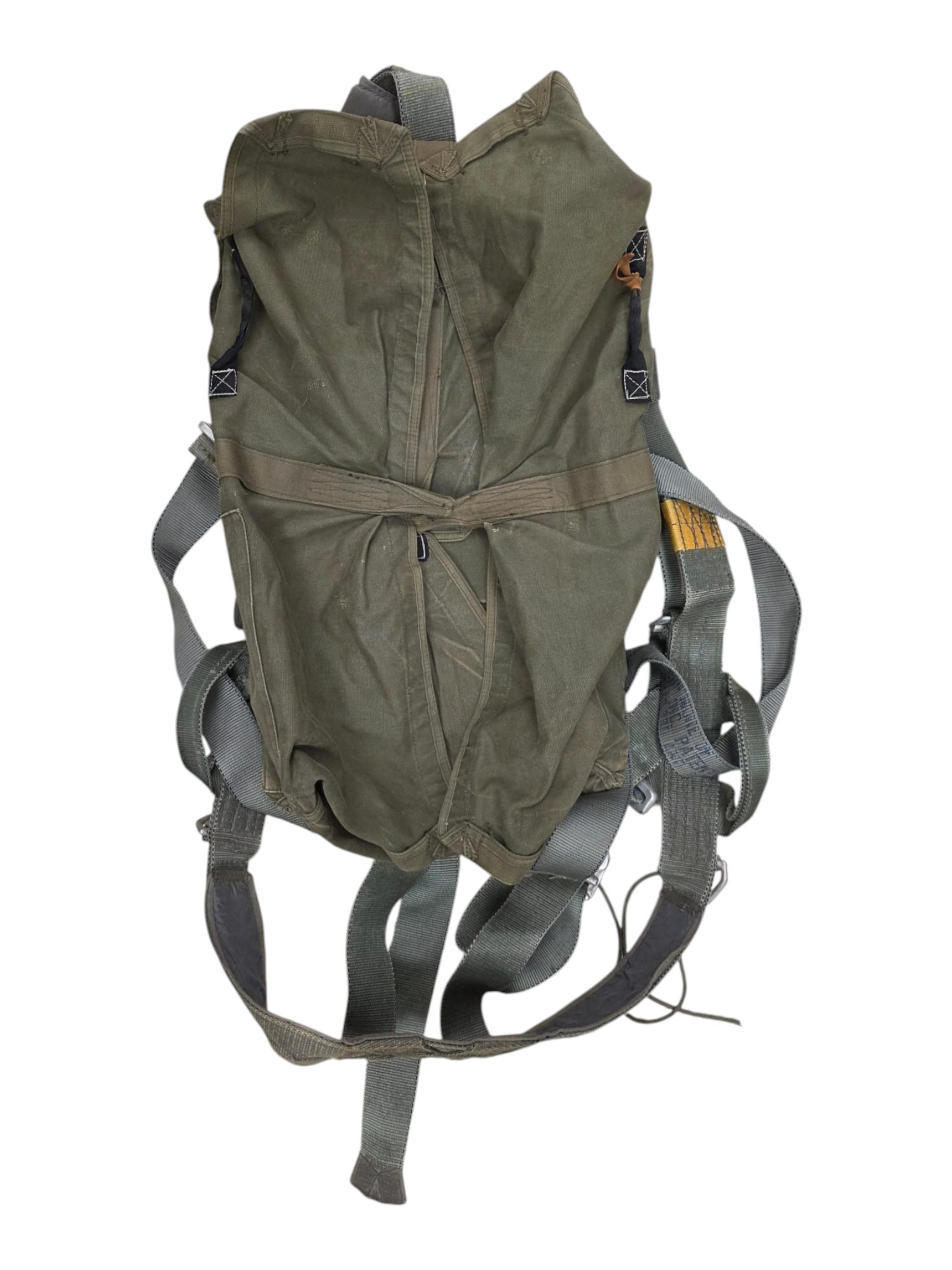 U.S. Armed Forces Switlik Parachute Pack Tray and Harness