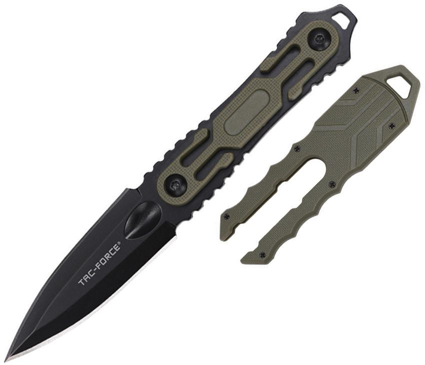 TAC FORCE Fixed Blade Green