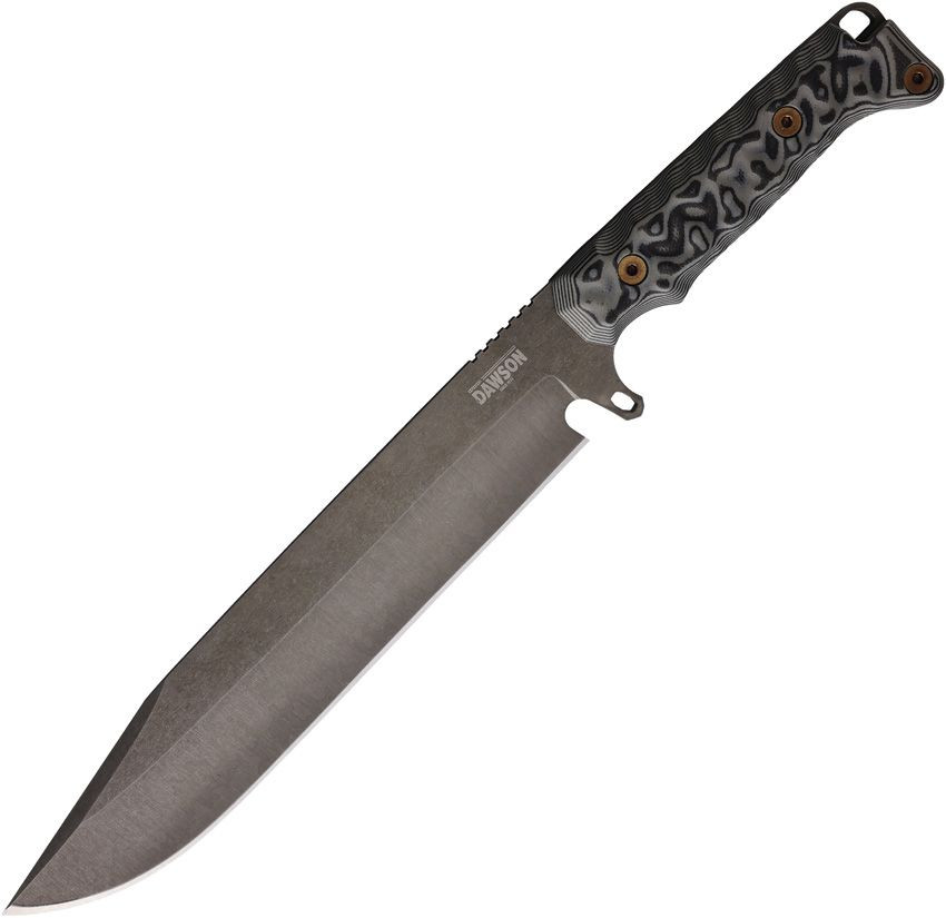 DAWSON KNIVES Holdout Bowie Black/Gray