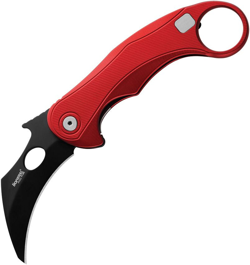 LIONSTEEL LEone Mid Framelock Red PVD