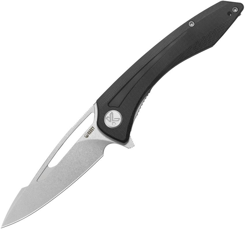 KUBEY Merced Linerlock Black