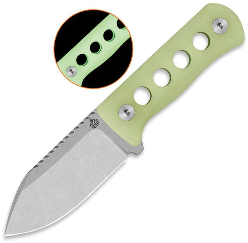 QSP KNIFE Canary Neck Knife SW GITD