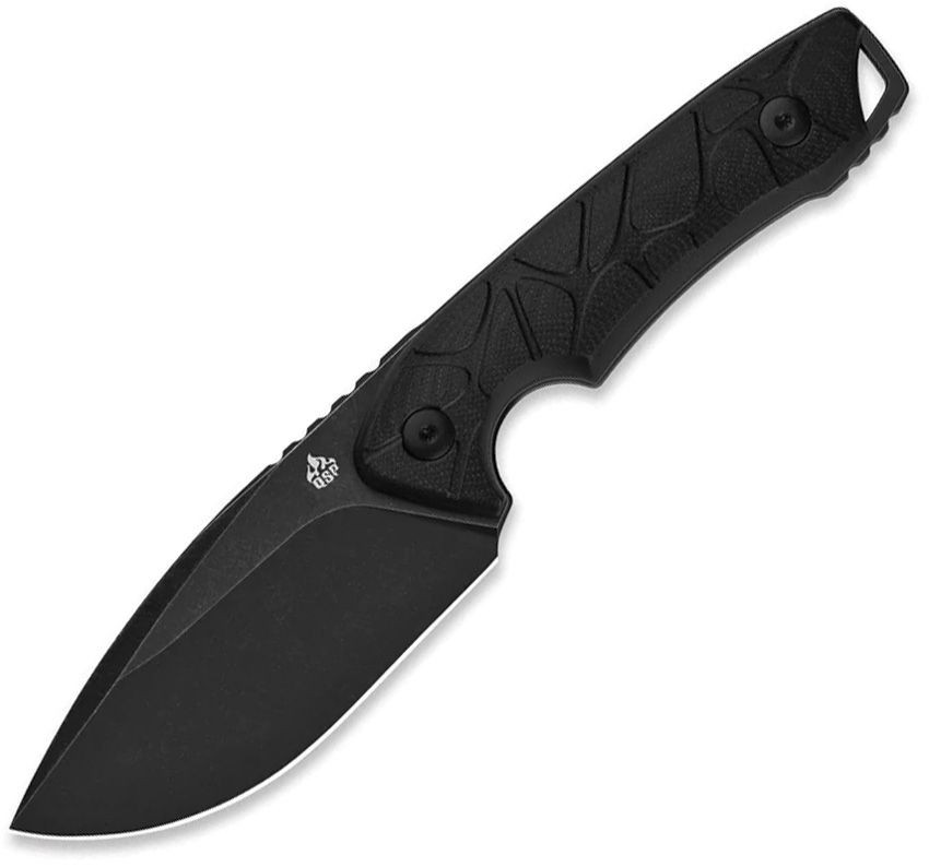 QSP KNIFE Tiny TOT Fixed Blade BSW Black