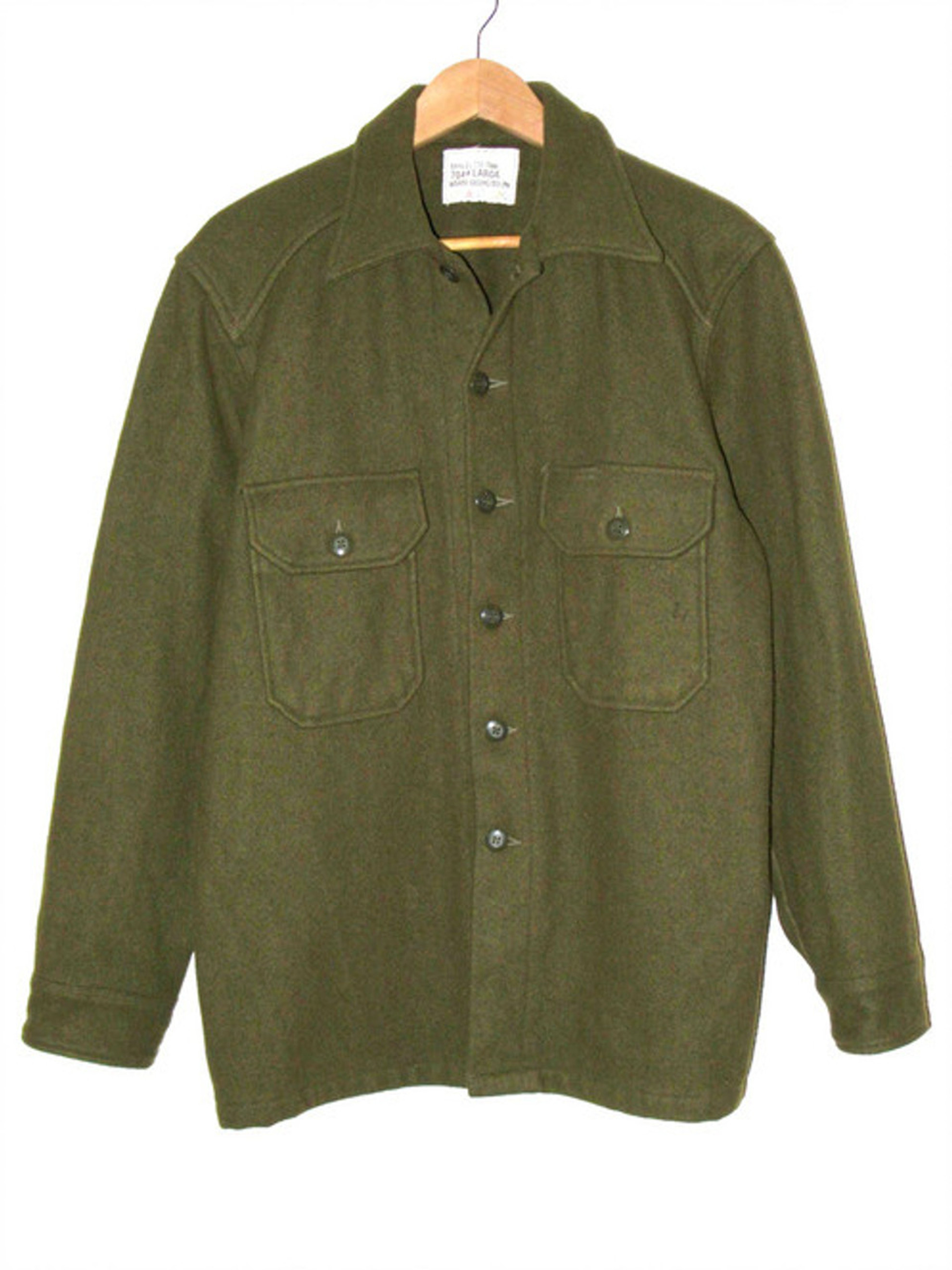 U.S Armed Forces Wool Cold Weather Shirt - Medium