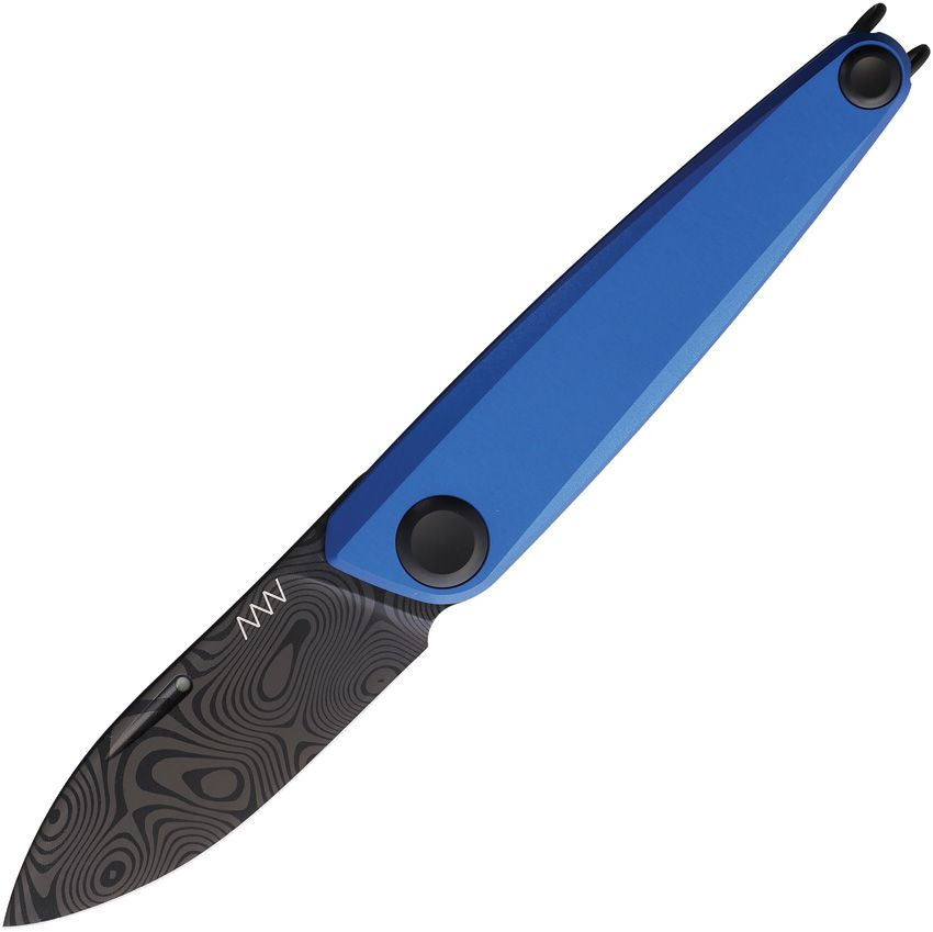 ACTA NON VERBA KNIVES Z050 Slip Joint Blue DLC Deco