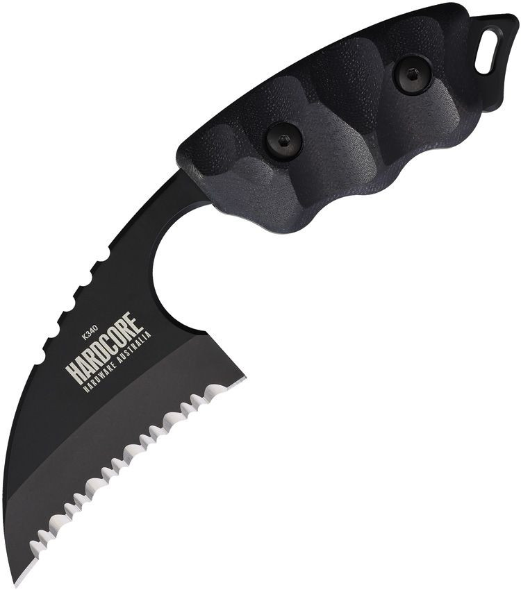HARDCORE HARDWARE AUSTRALIA LFK-01 Gen 2 Fixed Blade Blk