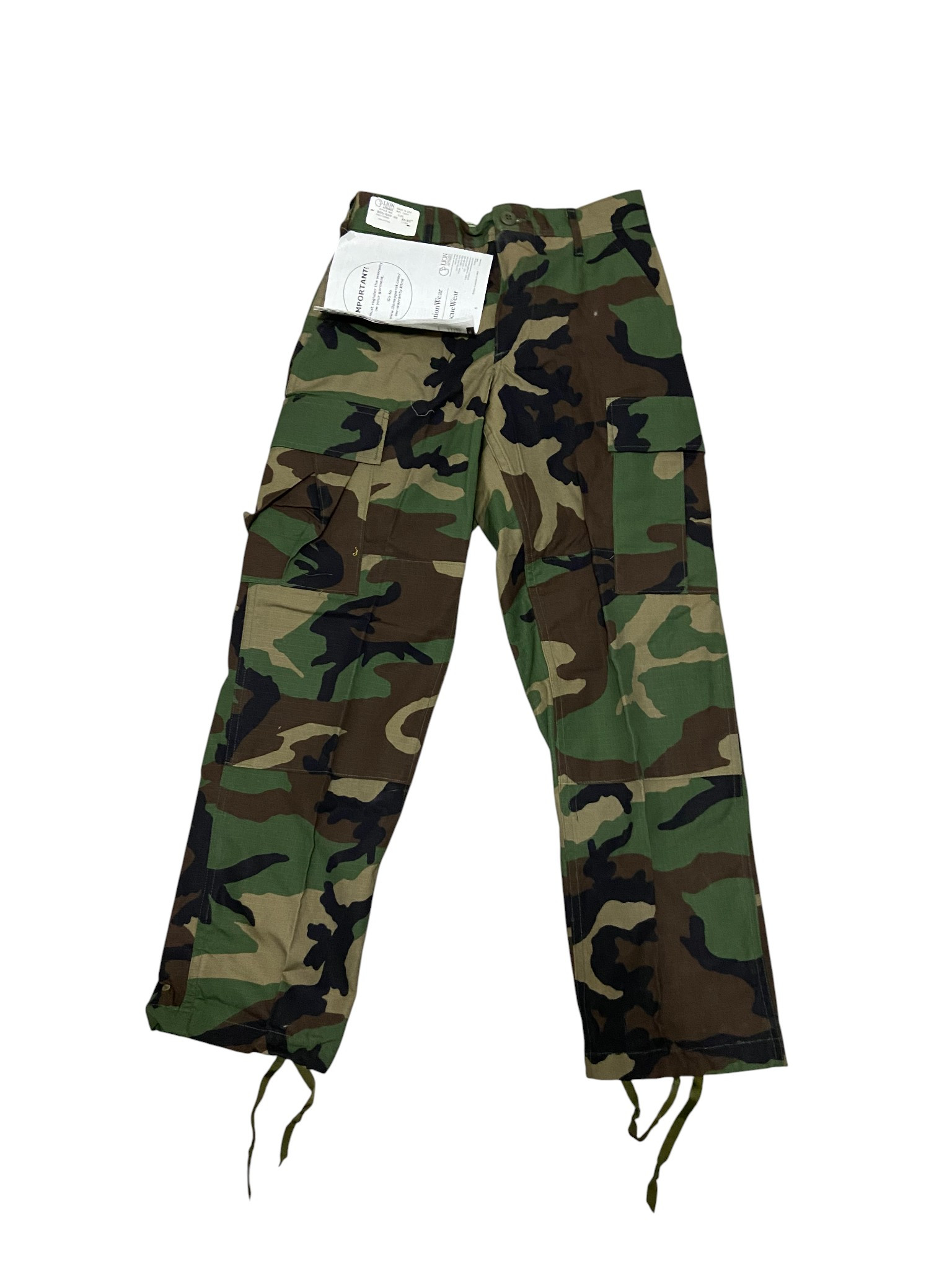 U.S. Armed Forces  Lion Apparel M-81 Woodland Pants - XS