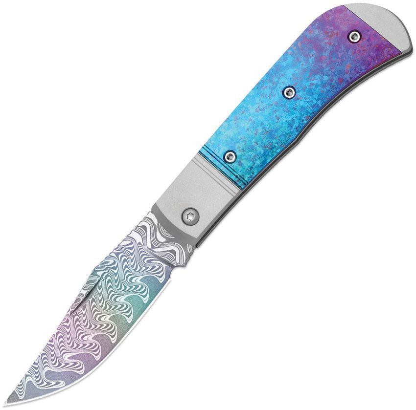 KIZER CUTLERY Trestle Slip Joint Rainbow