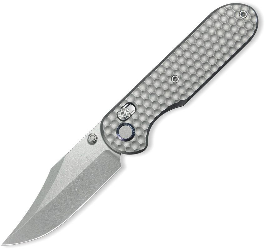 GEO KNIFE Ethereal Cutter Axis Lock Gry
