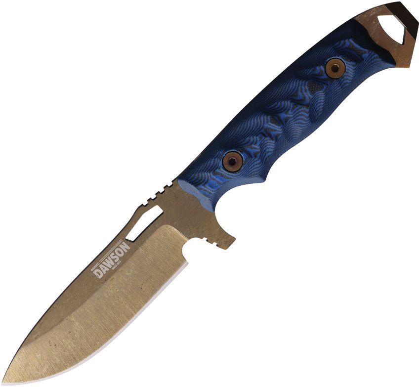 DAWSON KNIVES Nomad Fixed Blade Blk/blue