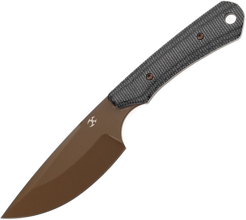 KANSEPT KNIVES Flank Fixed Blade Blk Mic