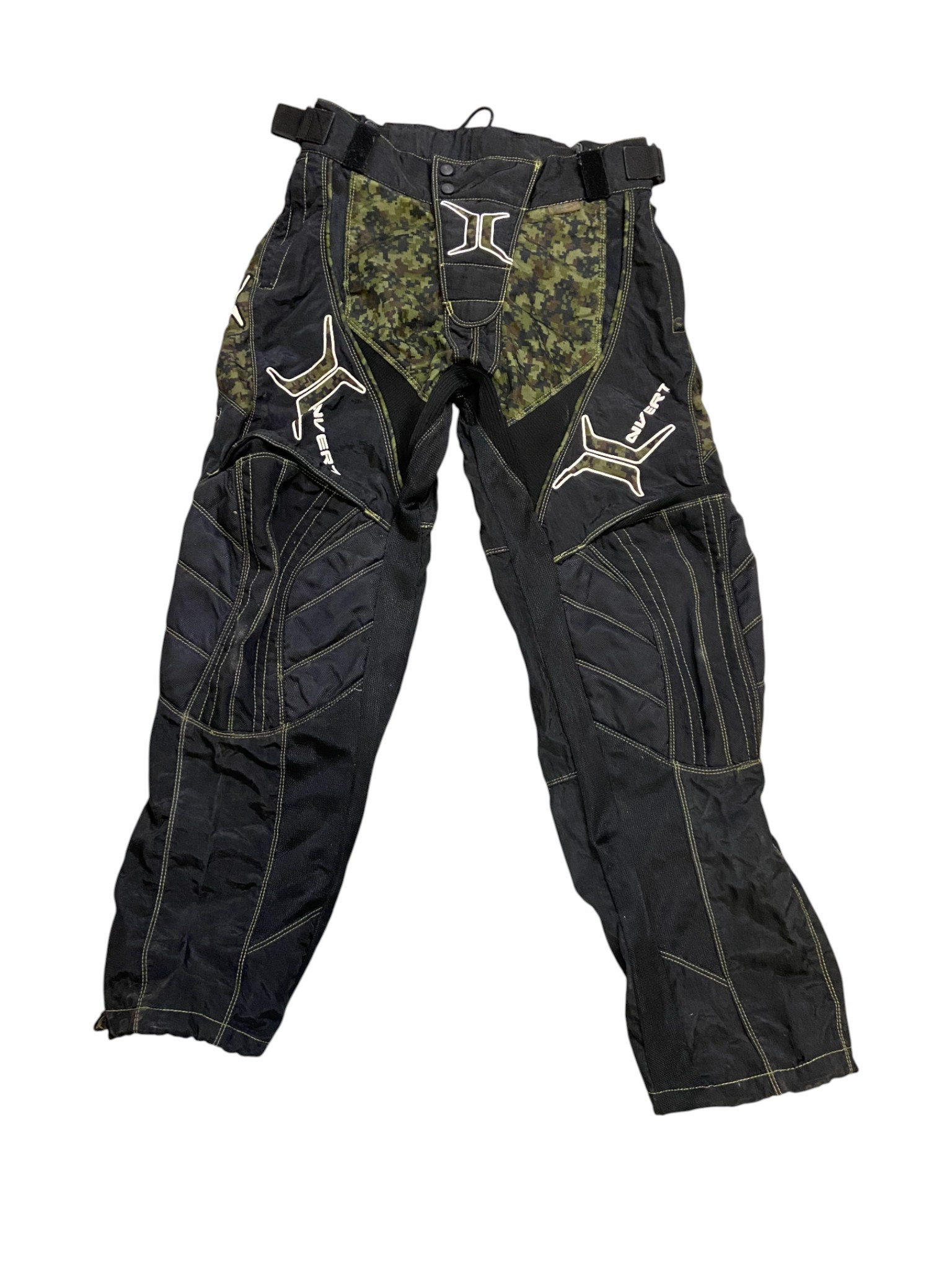 Vintage Invert Paintball Digital Camo Padded Pants - Small