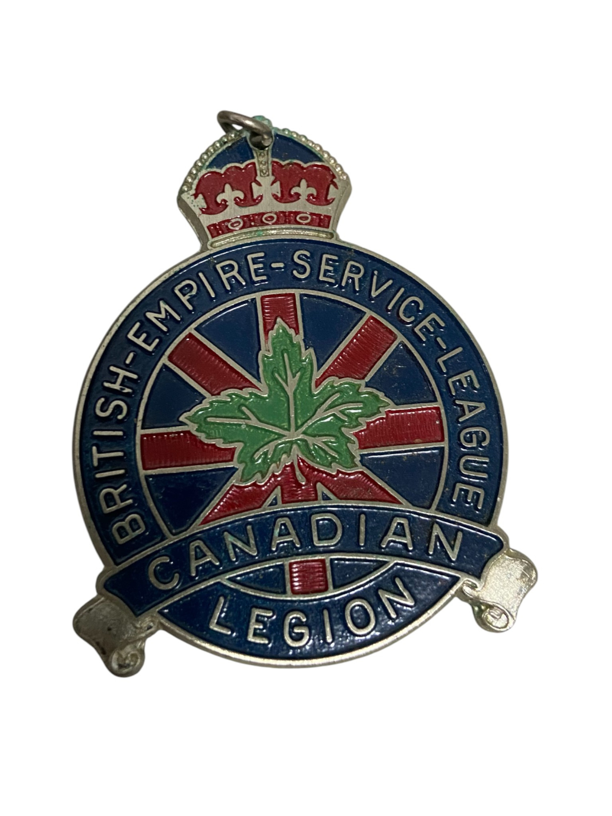 Canadian Legion British Empire Service League Medal W/O Ribbon