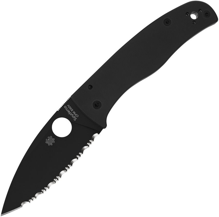 SPYDERCO Bodacious Compress Blk DLC