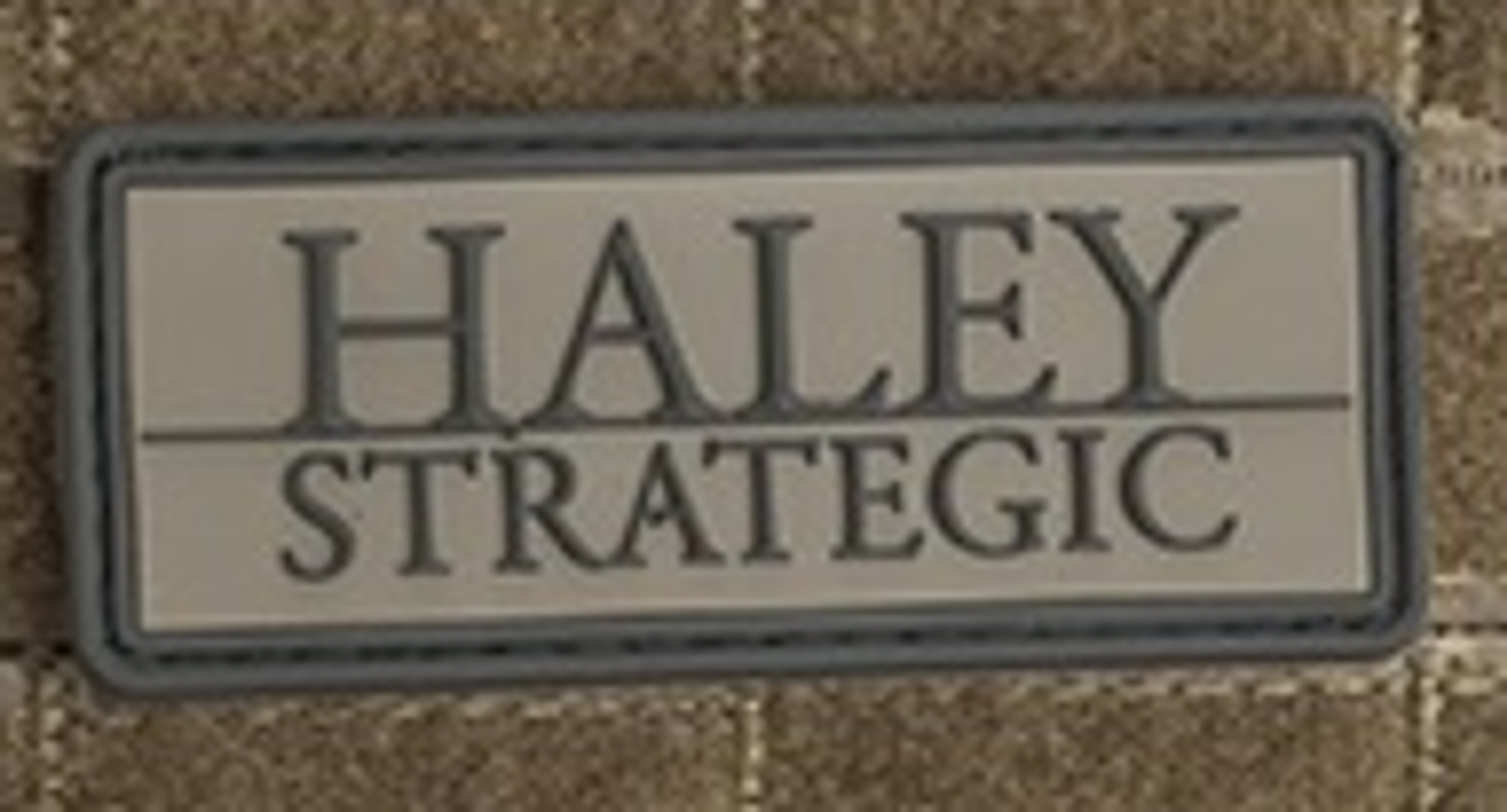 Haley Strategic Partners PVC - Morale Patch - OD