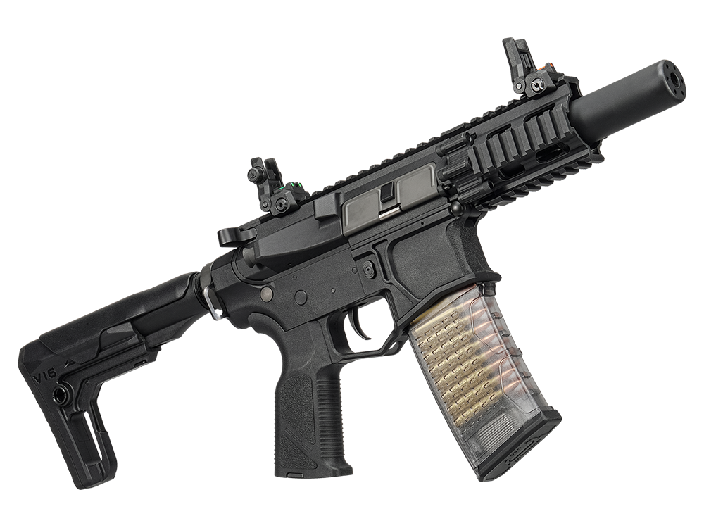G&G CM16 GMS SBR w/ GATE ASTER  Airsoft M4 AEG Rifle