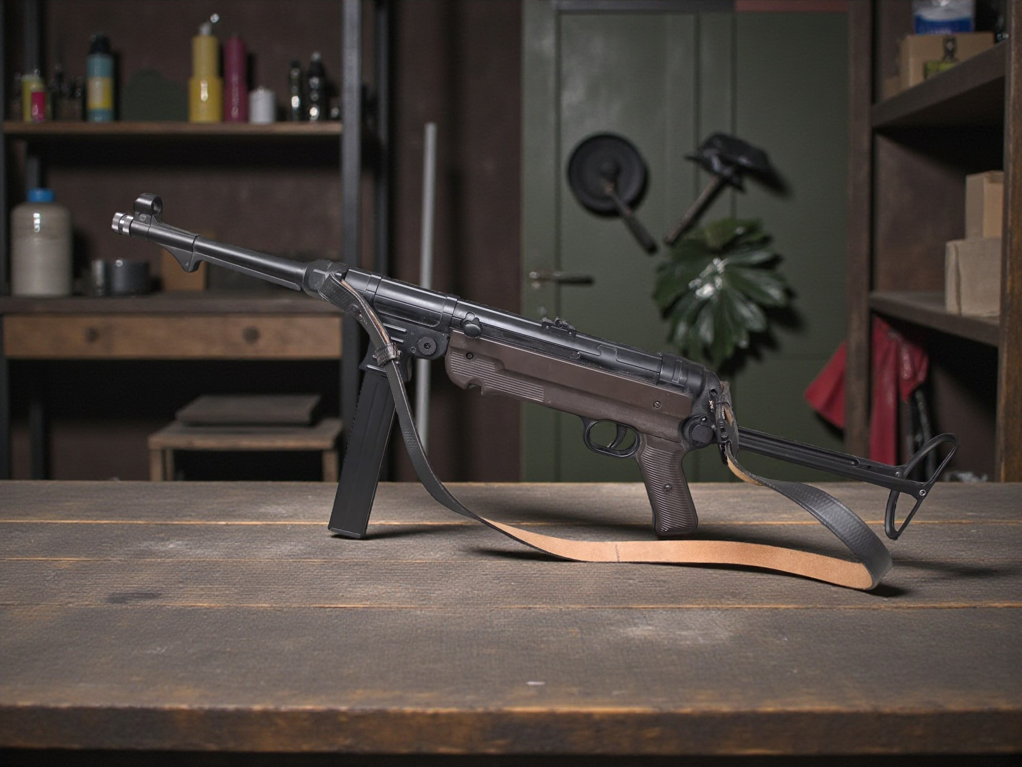 Umarex Legends MP40 CO2 Powered 4.5mm Airgun - Package - USEDⓈ