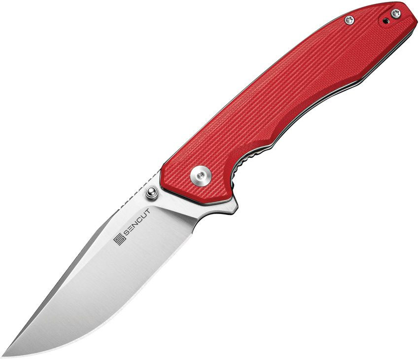 SENCUT Sylor Linerlock Red G10