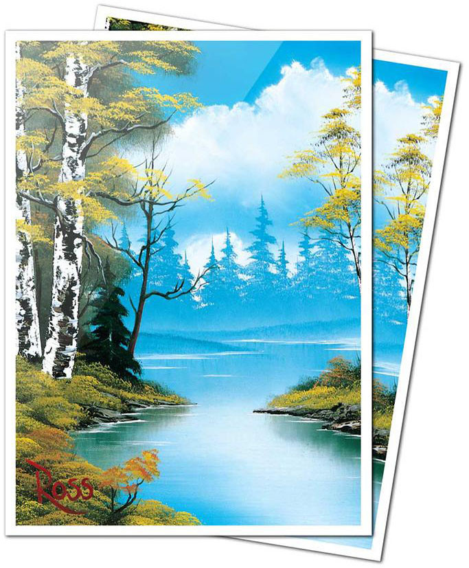 Ultra Pro 105 Count Apex Sleeves Lakeside Path by Bob Ross