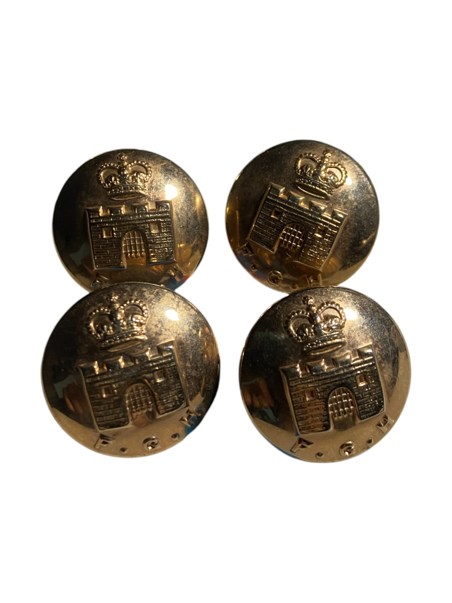 Canadian Armed Forces Fort Garry Horse Reserve Uniform Buttons