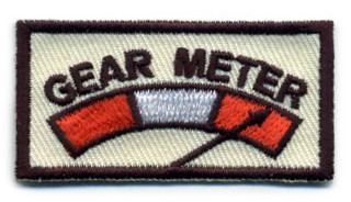 Gear Meter Tan - Morale Patch