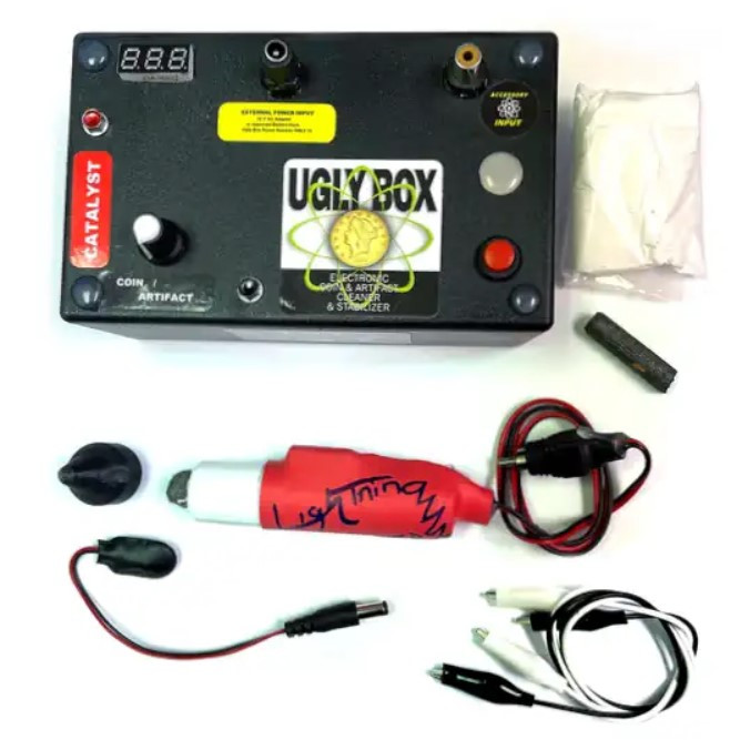 Ugly Box Electrolysis Unit – Coin and Relic Cleaner + Stabilizer (2023)