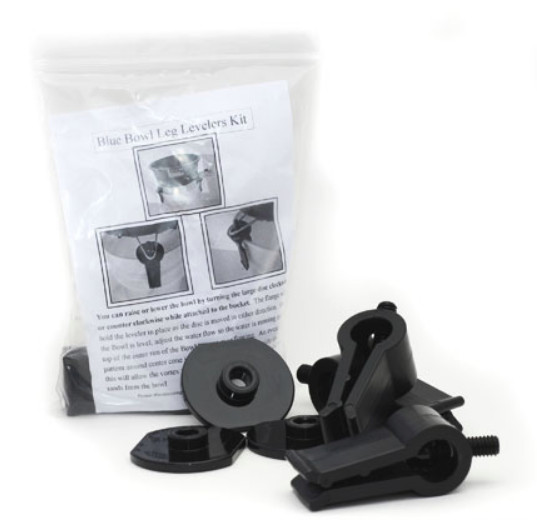 Pioneer Leg Levelers for Blue Bowl