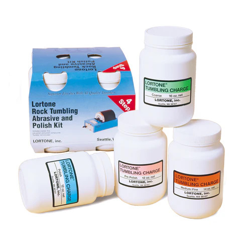 Lortone 4-Step Abrasive and Polish Kit