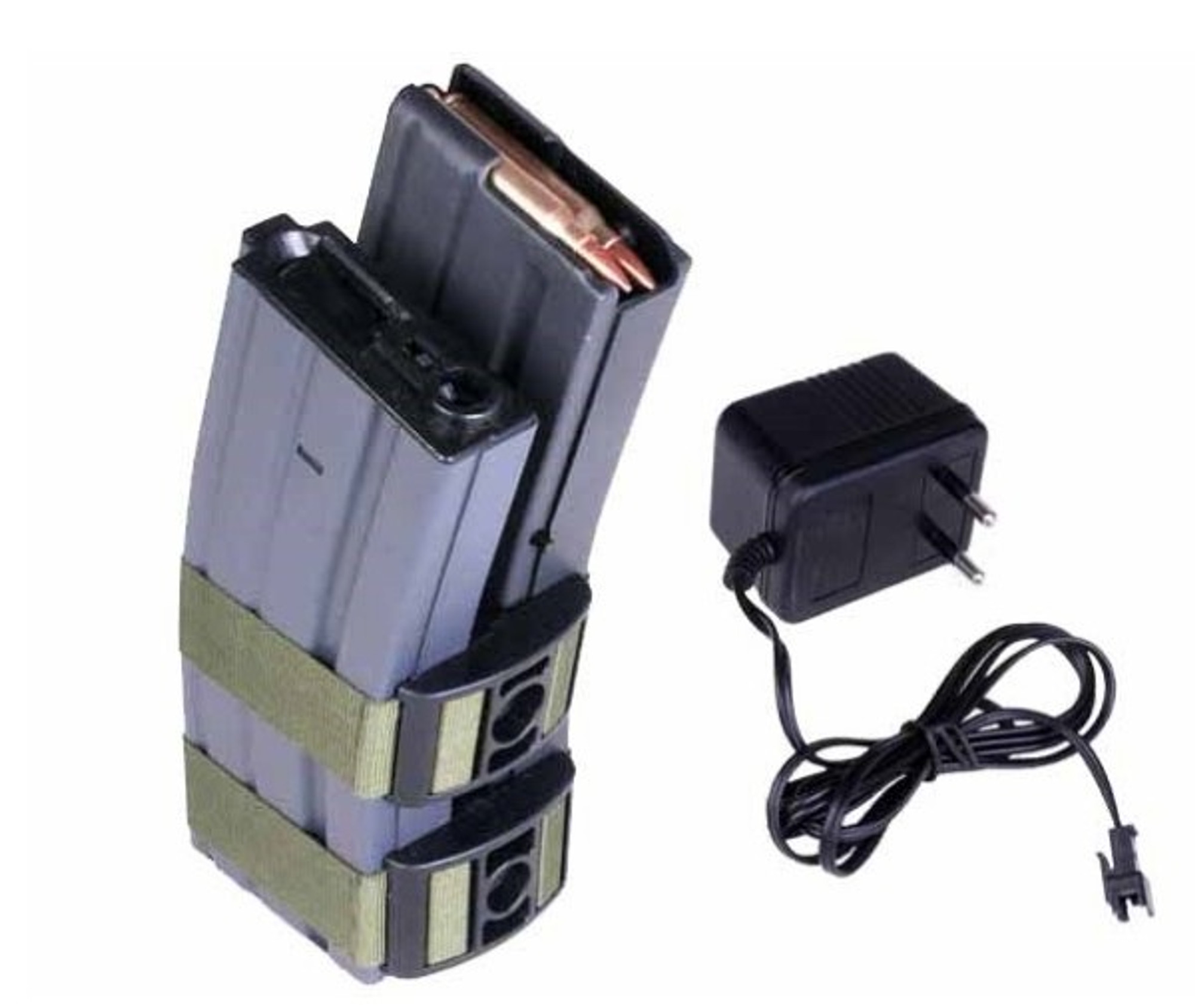 Matrix 1000rd Electric Auto Winding Dual Mag For M4 M16 Series AEG RC Battery