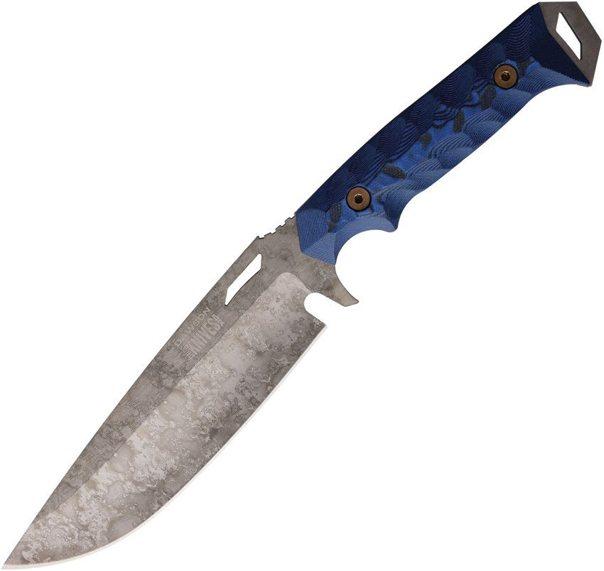 Dawson Knives Summit Fixed Blade Blk/Blue