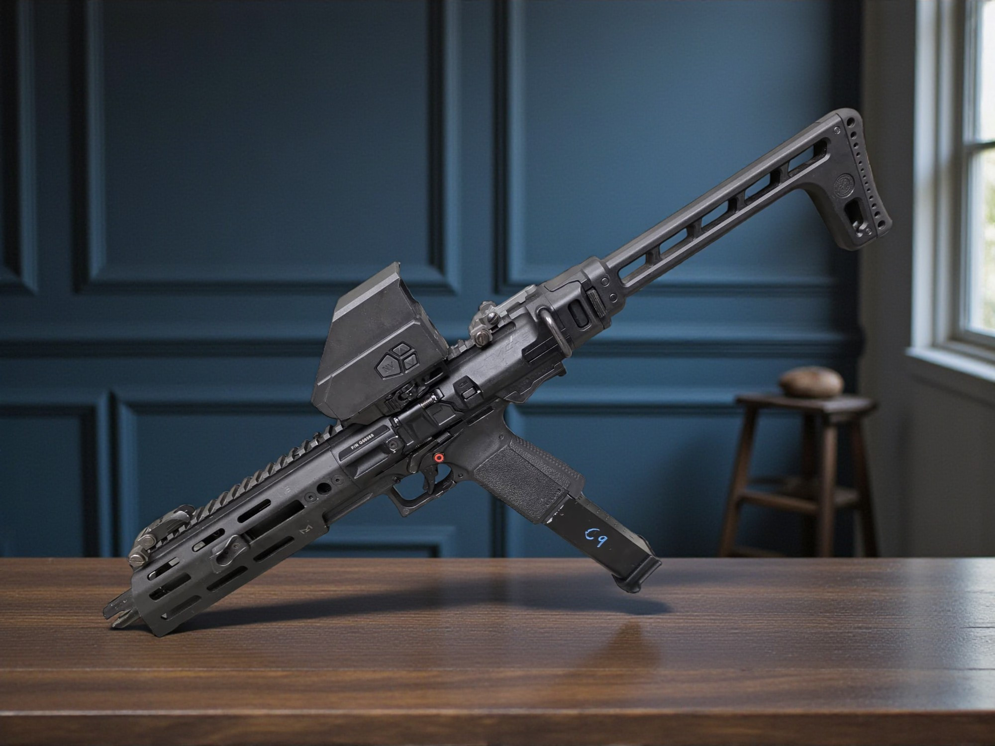 G&G Armament SMC-9 Gas Blowback Pistol Caliber Carbine - Package - USEDⓈ