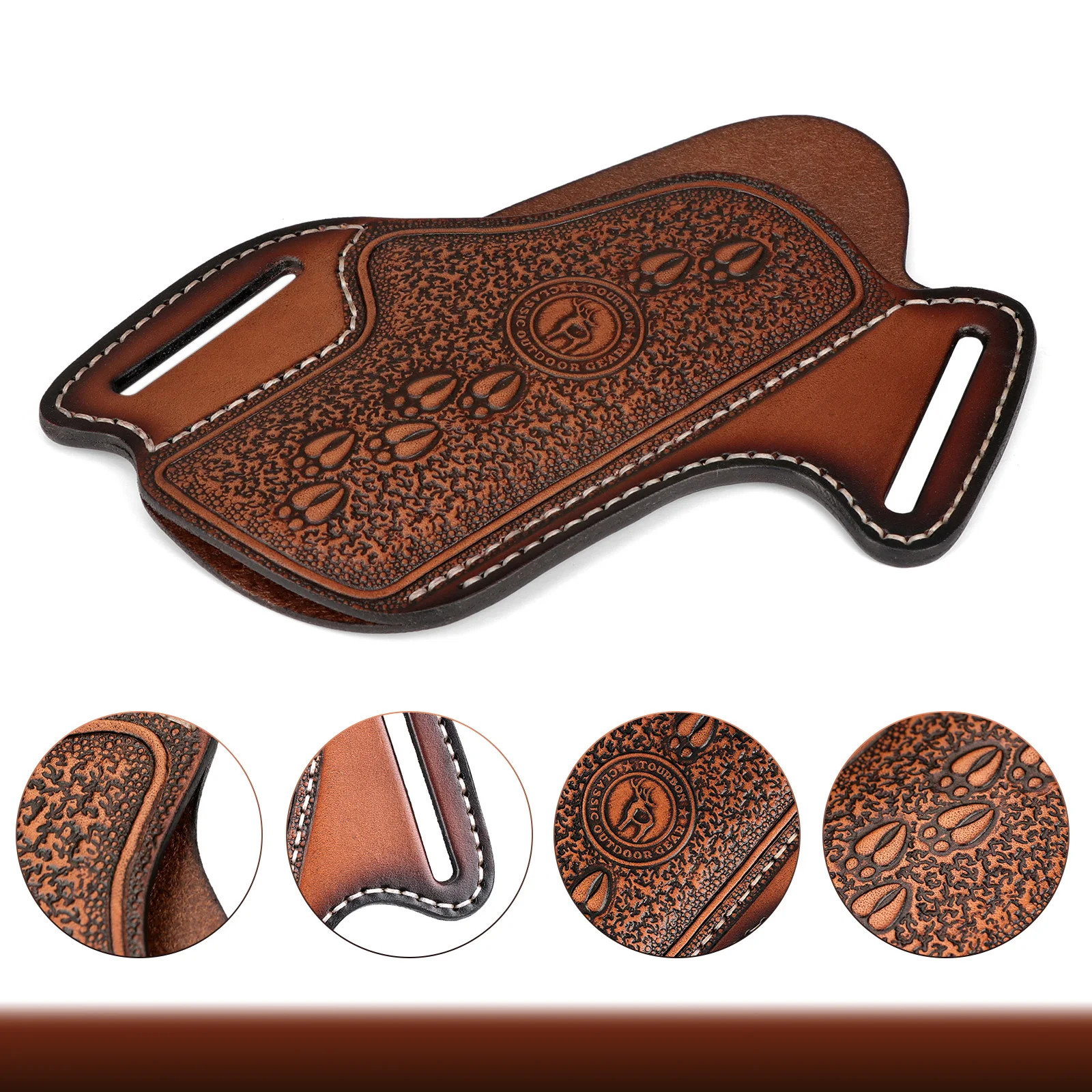 Tourbon Leather 5" Gov't 1911 Belt Holster