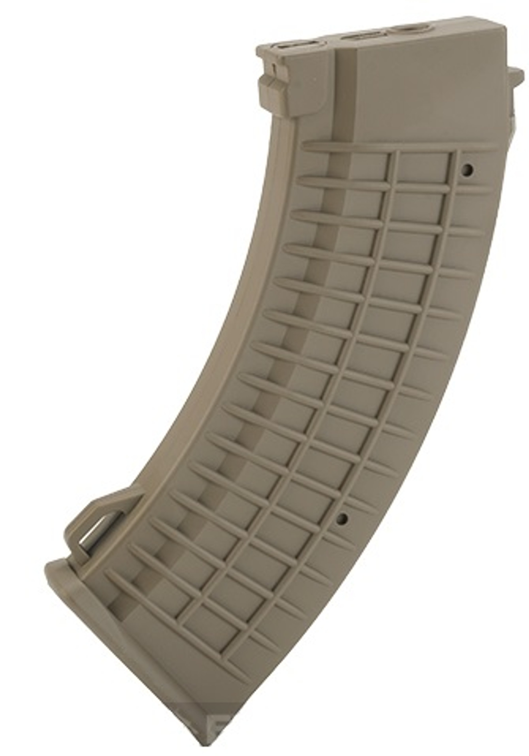 King Arms AK 110rd Thermal Style Mid-Cap Magazine - Dark Earth