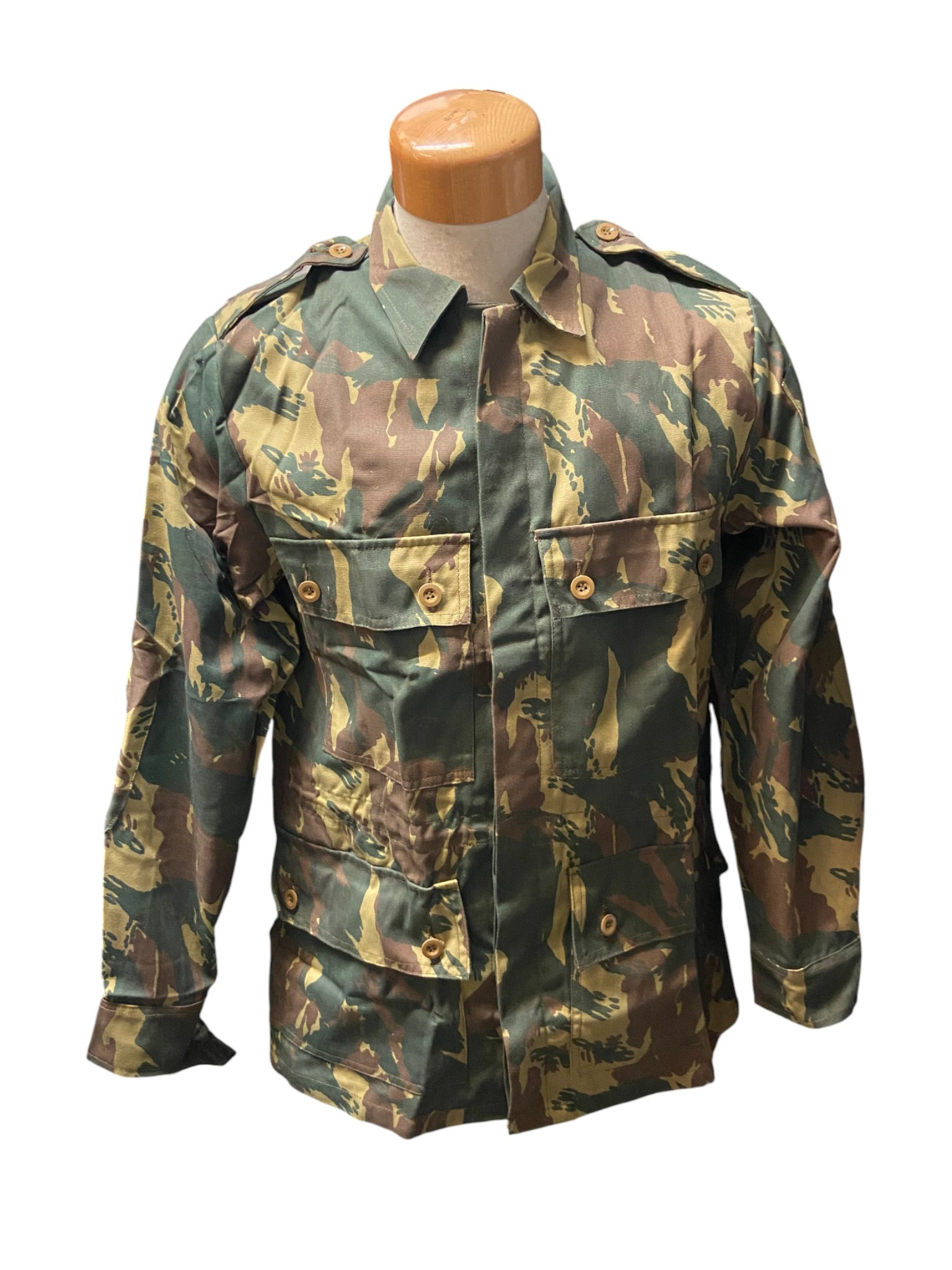 South African Defense Force Transkei Camouflage Pattern Field Jacket