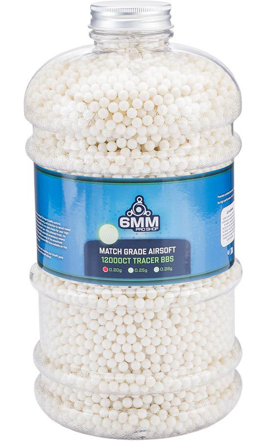 6mmProShop 6mm Premium High Grade Precision 12000rd "THE JUG" Airsoft Tracer BBs