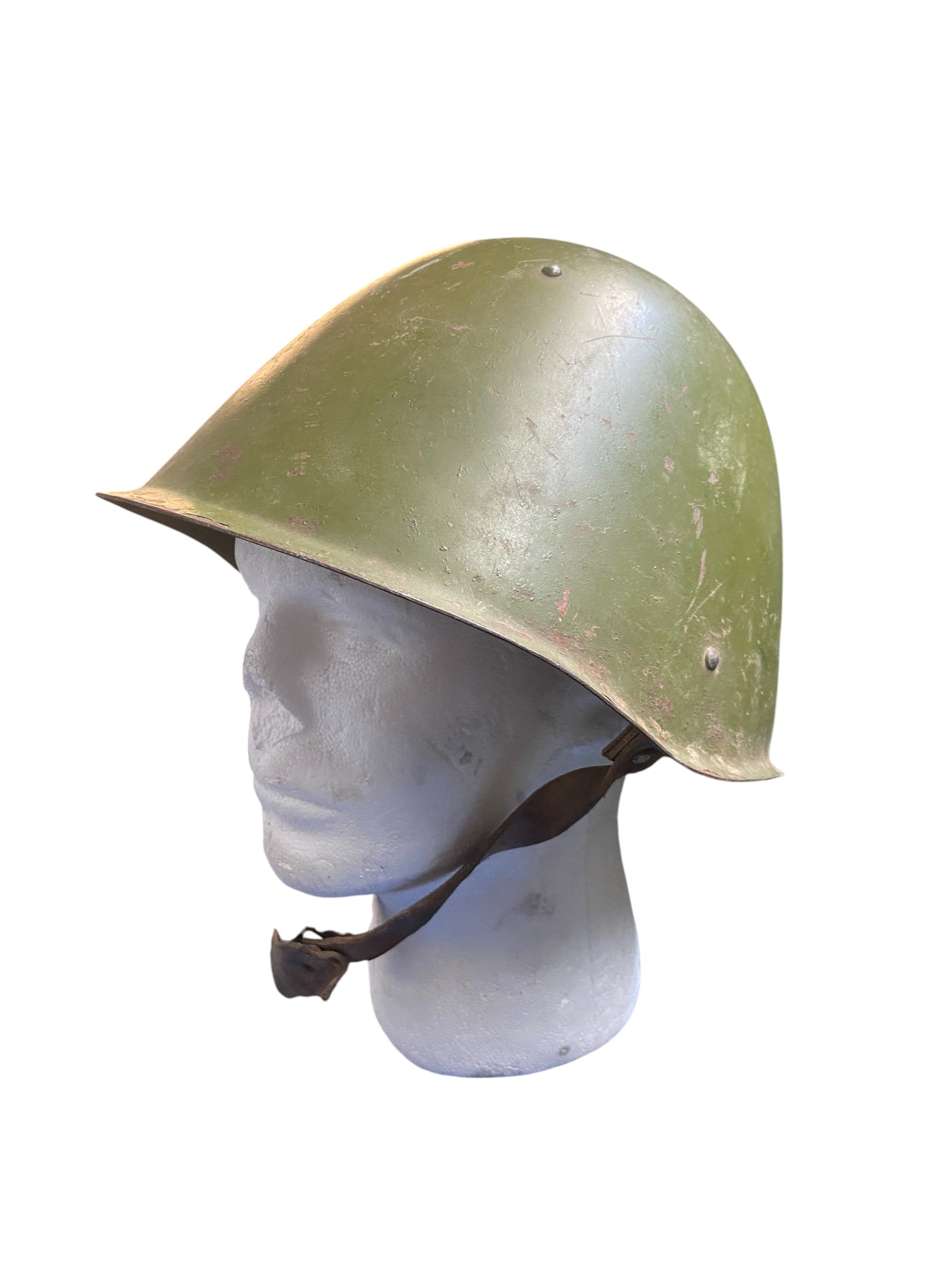 Canadian ISAF Recovered SSH-68 Helmet Soviet Afghan War Bring Back