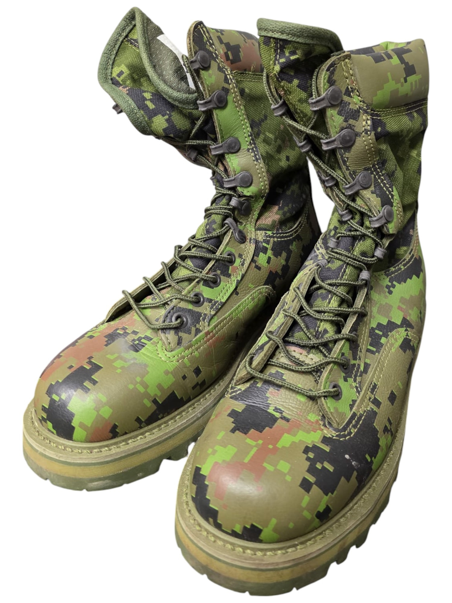 Canadian Armed Forces Prototype Temperate CADPAT Combat Boots