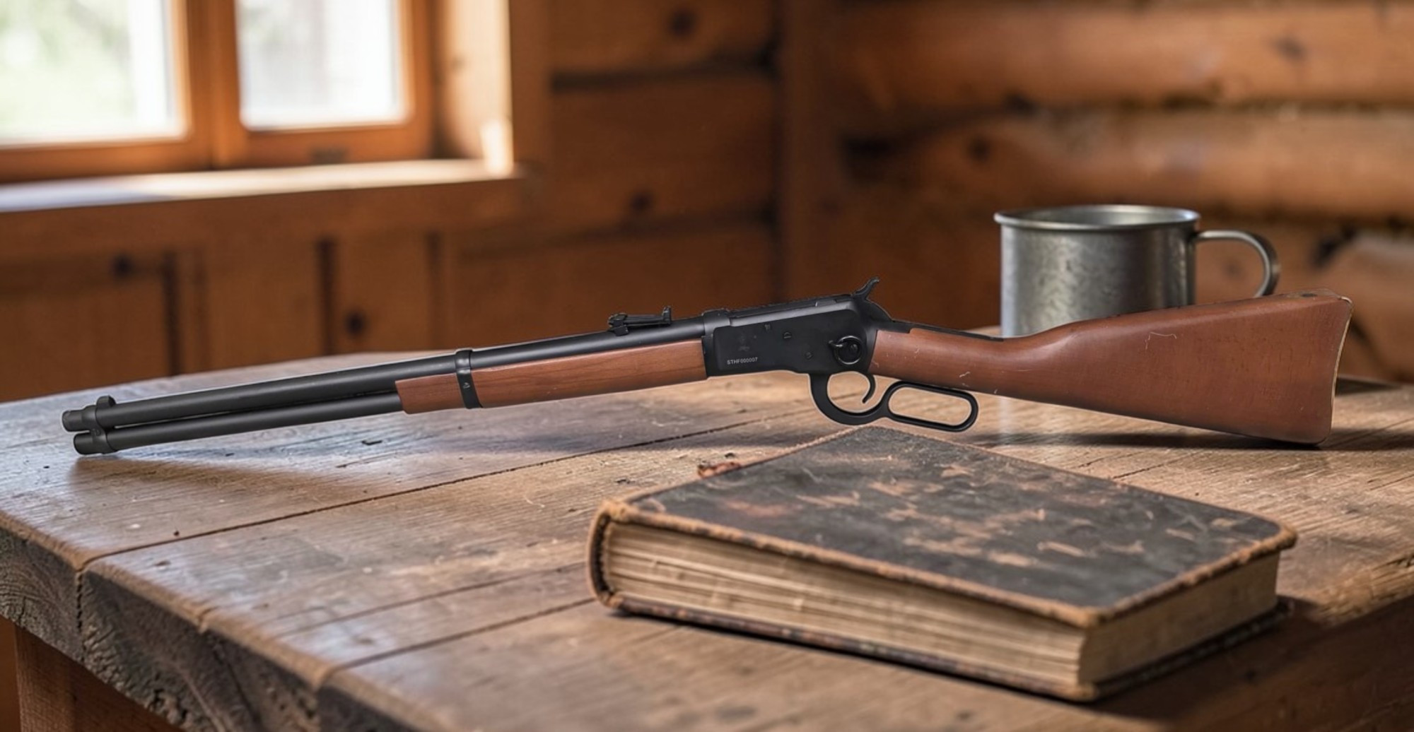 A&K M1892 Lever Action Airsoft Gas Rifle - USEDⓈ