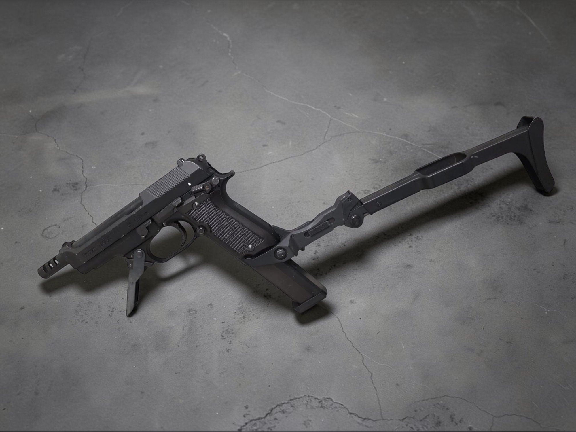 KWA NS2 M93R PTP Airsoft Gas Blowback Airsoft Pistol - Package- USEDⓈ