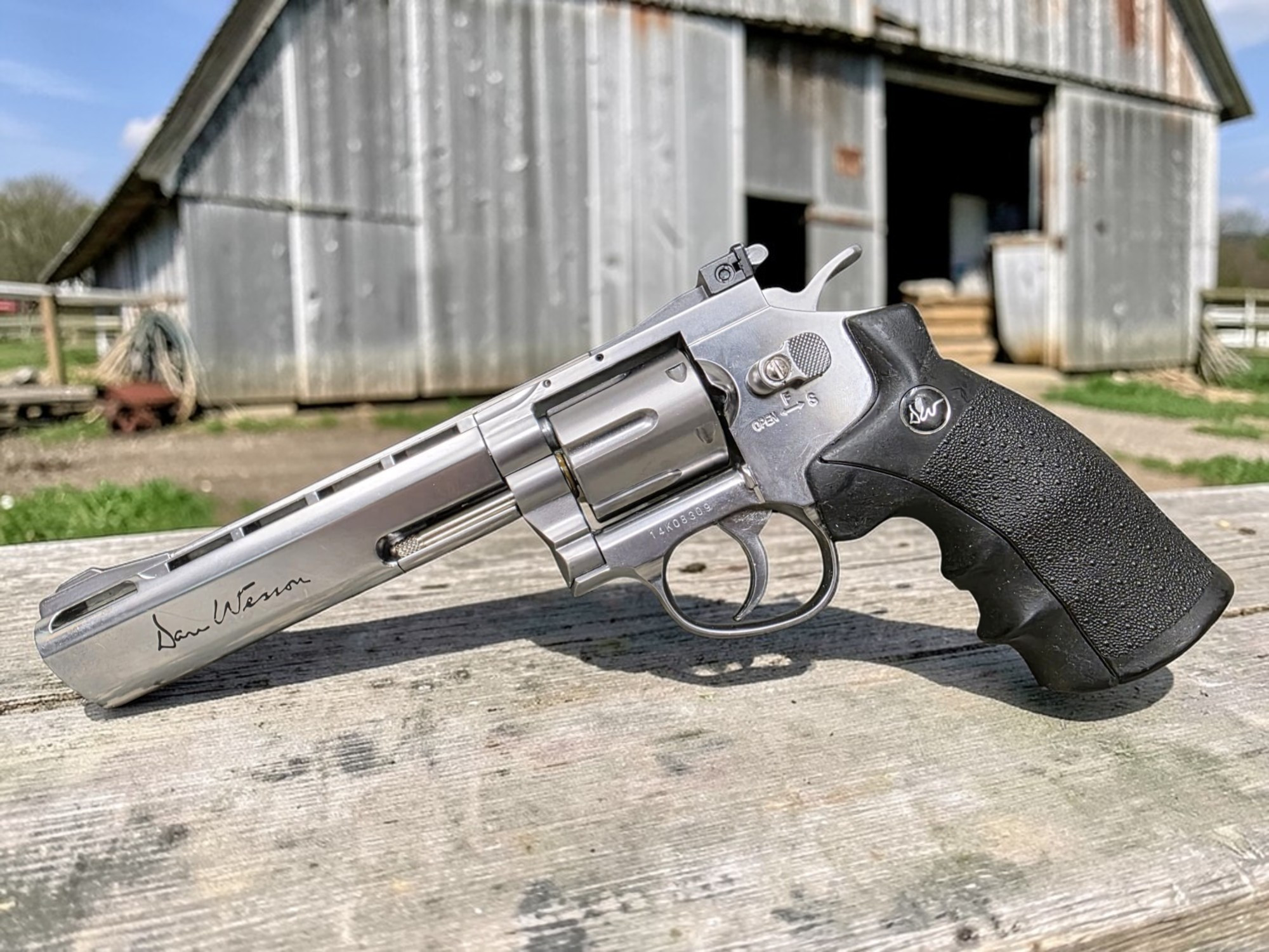 ASG Dan Wesson CO2 Airsoft Revolver - Package - USEDⓈ