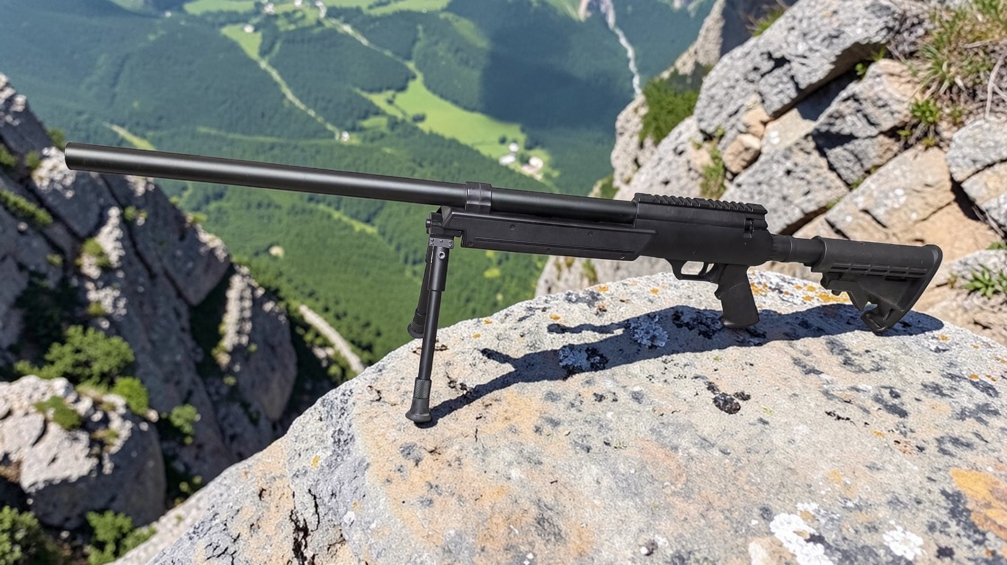 Well ASR SR-2 Shadow Op Bolt Action Airsoft Sniper Rifle - USEDⓈ